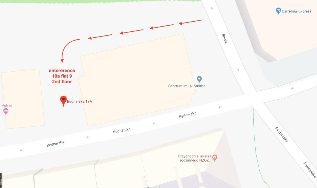 Marcus Bednarska Apartment Warszawa Eksteriør billede